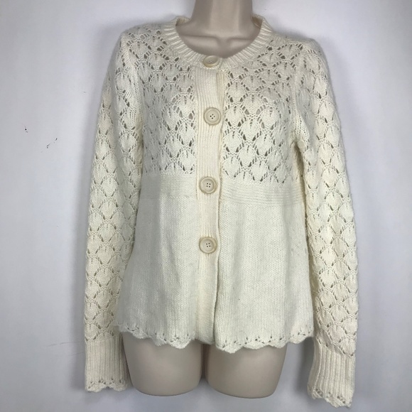Juicy Couture Cream Cardigan Small - Picture 1 of 4